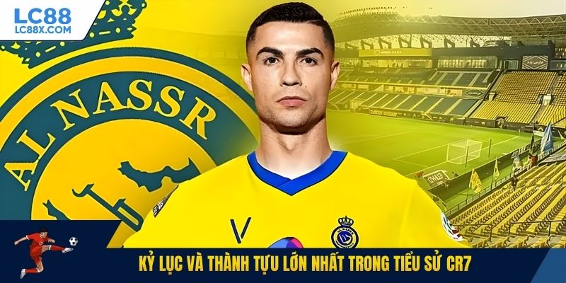 Kỷ lục và thành tựu lớn nhất trong tiểu sử CR7